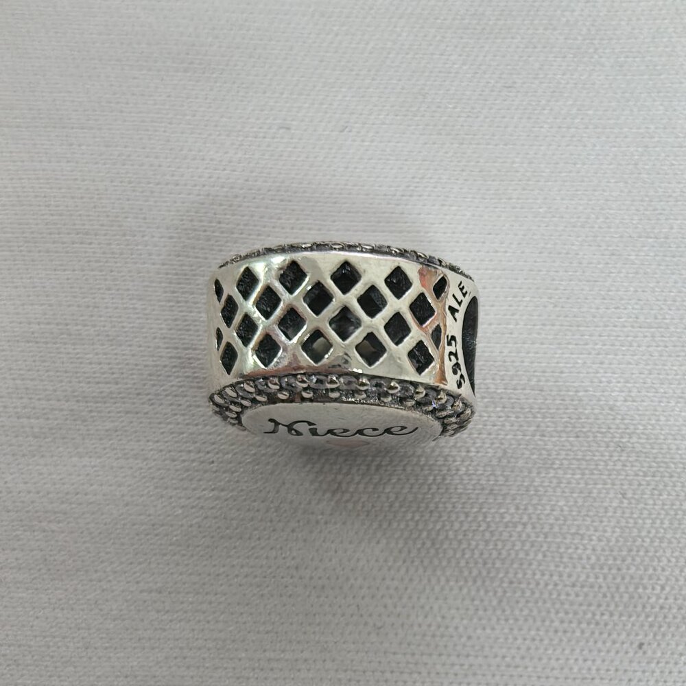 Pandora Niece Exclusive Charm Pendant, S925 Silver Jewelry - Picture 3 of 4